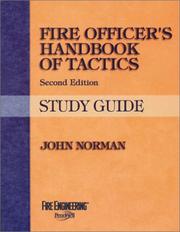 Cover of: Fire Officer's Handbook of Tactics(Study Guide)