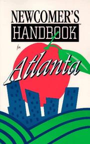 Cover of: Newcomer's Handbook for Atlanta (Newcomer's Handbooks) by L. K. Welles