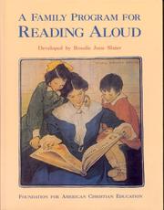 Cover of: A family program for reading aloud: part I & part II