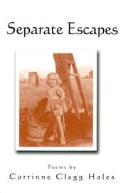 Cover of: Separate Escapes by Corrinne Clegg Hales