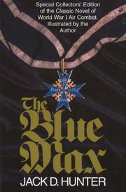 Cover of: The Blue Max by Jack D. Hunter