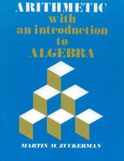 Cover of: Arithmetic with an Introduction to Algebra (With Instructors Manual)