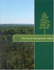 Cover of: The Forest Management Digest