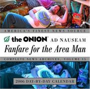 Cover of: Fanfare for the Area Man 2006 Day-by-Day Calendar by Onion Editors