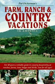 Cover of: Farm, Ranch and Country Vacations in America