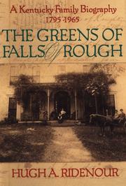 The Greens of Falls of Rough by Hugh A. Ridenour