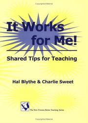 Cover of: It Works for Me! (New Forums Better Teaching Series) by Hal Blythe