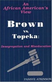 Brown vs. Topeka by Pansye S. Atkinson