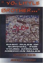 Cover of: "Yo, little brother--" by Anthony C. Davis