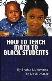 Cover of: How to teach math to black students