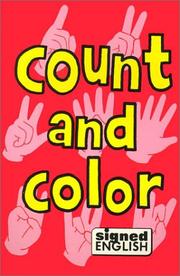 Cover of: Count and Color (Signed English)