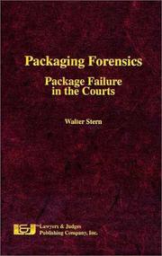 Cover of: Packaging Forensics: Package Failure in the Courts