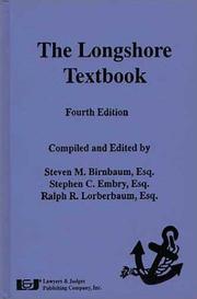 Cover of: The Longshore Textbook, Fourth Edition by 