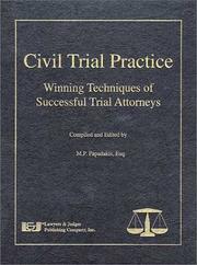 Cover of: Civil Trial Practice | M. P. Papadakis