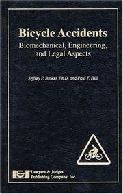 Cover of: Bicycle Accidents: Biomedical, Engineering and Legal Aspects
