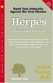 Cover of: Herpes by Louise Tenney