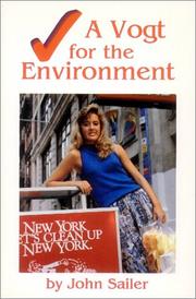 Cover of: A Vogt for the environment