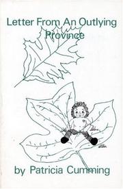 Cover of: Letter from an outlying province: [poems]