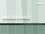 Cover of: Moving Leadership Standards Into Everyday Work