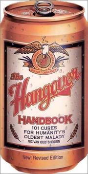 Cover of: The hangover handbook by Nic Van Oudtshoorn