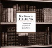 Cover of: New books by Fielding: an exhibition of the Hyde Collection.
