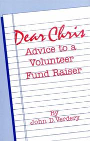 Cover of: Dear Chris | John D. Verdery