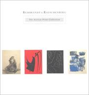 Cover of: Rembrandt to Rauschenberg: The Norton Print Collection