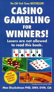 Cover of: Casino gambling for winners