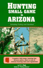 Cover of: Hunting small game in Arizona