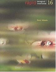 Cover of: Peru: Matses: Rapid Biological Inventories, 16 (The Field Museum - Rapid Biological Inventories)