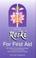 Cover of: Reiki--For First Aid