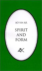 Cover of: Spirit and Form by Bo Yin Ra