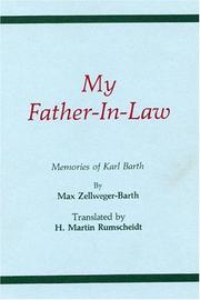 Cover of: My father-in-law: memories of Karl Barth
