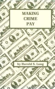 Cover of: Making crime pay