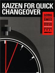 Cover of: Kaizen for quick changeover: going beyond SMED