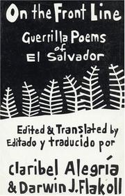 Cover of: On the Front Line: Guerilla Poems of El Salvador