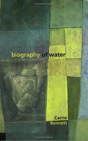 Cover of: Biography of Water