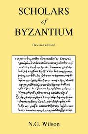 Cover of: Scholars of Byzantium