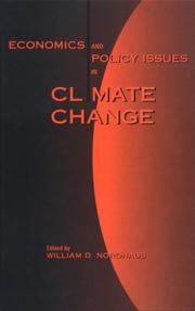 Cover of: Economics and policy issues in climate change