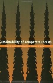 Cover of: Sustainability of temperate forests by Roger A. Sedjo