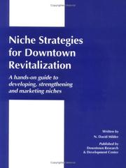 Niche strategies for downtown revitalization by N. David Milder