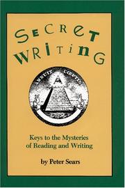 Cover of: Secret writing | Peter Sears