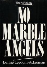 Cover of: No marble angels: short fiction