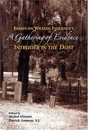 Cover of: A gathering of evidence: essays on William Faulkner's Intruder in the dust