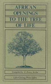 Cover of: African openings to the tree of life