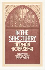 Cover of: In the sanctuary by Herman Hoeksema