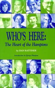 Cover of: Who's Here: The Heart of the Hamptons