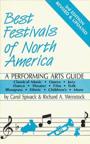 Best festivals of North America by Carol Spivack