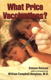 Cover of: What price vaccinations?