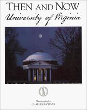 Cover of: University of Virginia: then and now